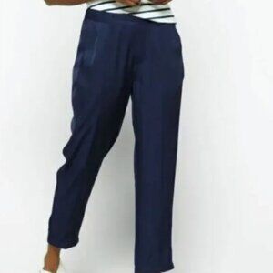NWT Pistola Eleanor Pull On Estate Navy Blue Trousers S